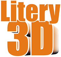 Litery przestrzenne 3D